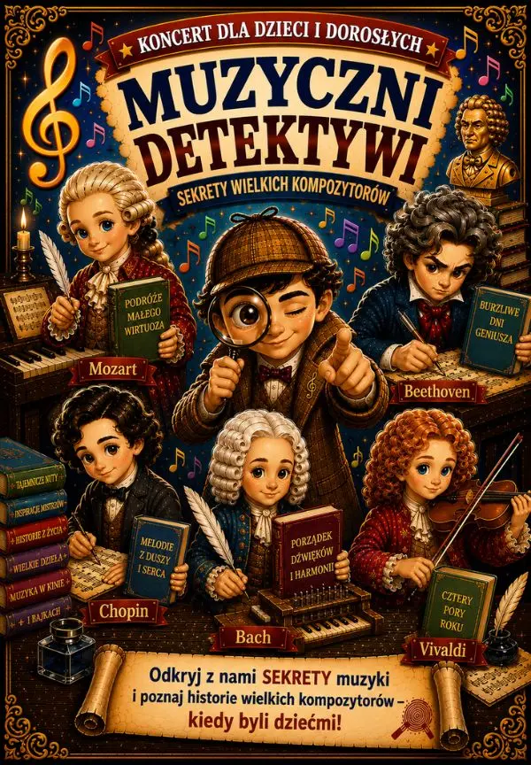 MUZYCZNI DETEKTYWI - SEKRETY WIELKICH KOMPOZYTORÓW