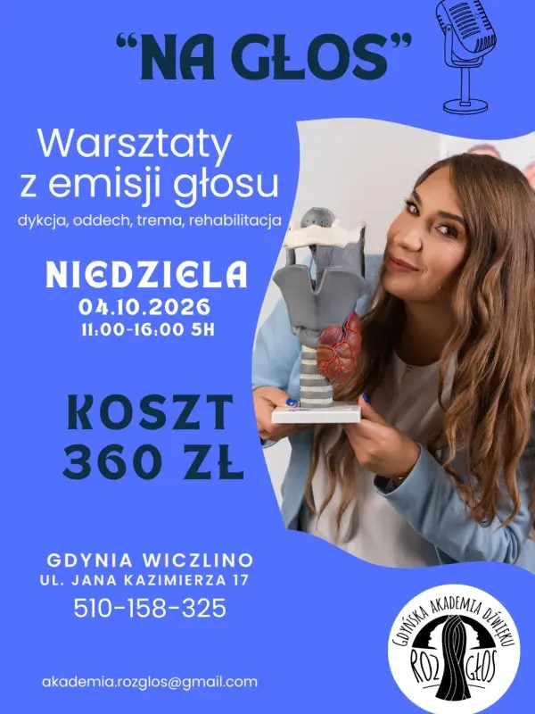 Na głos | warsztaty z emisji głosu