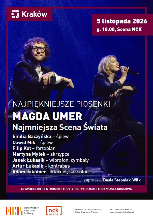 Najpiękniejsze Piosenki: Magda Umer - Wystąpi Najmniejsza Scena Świata