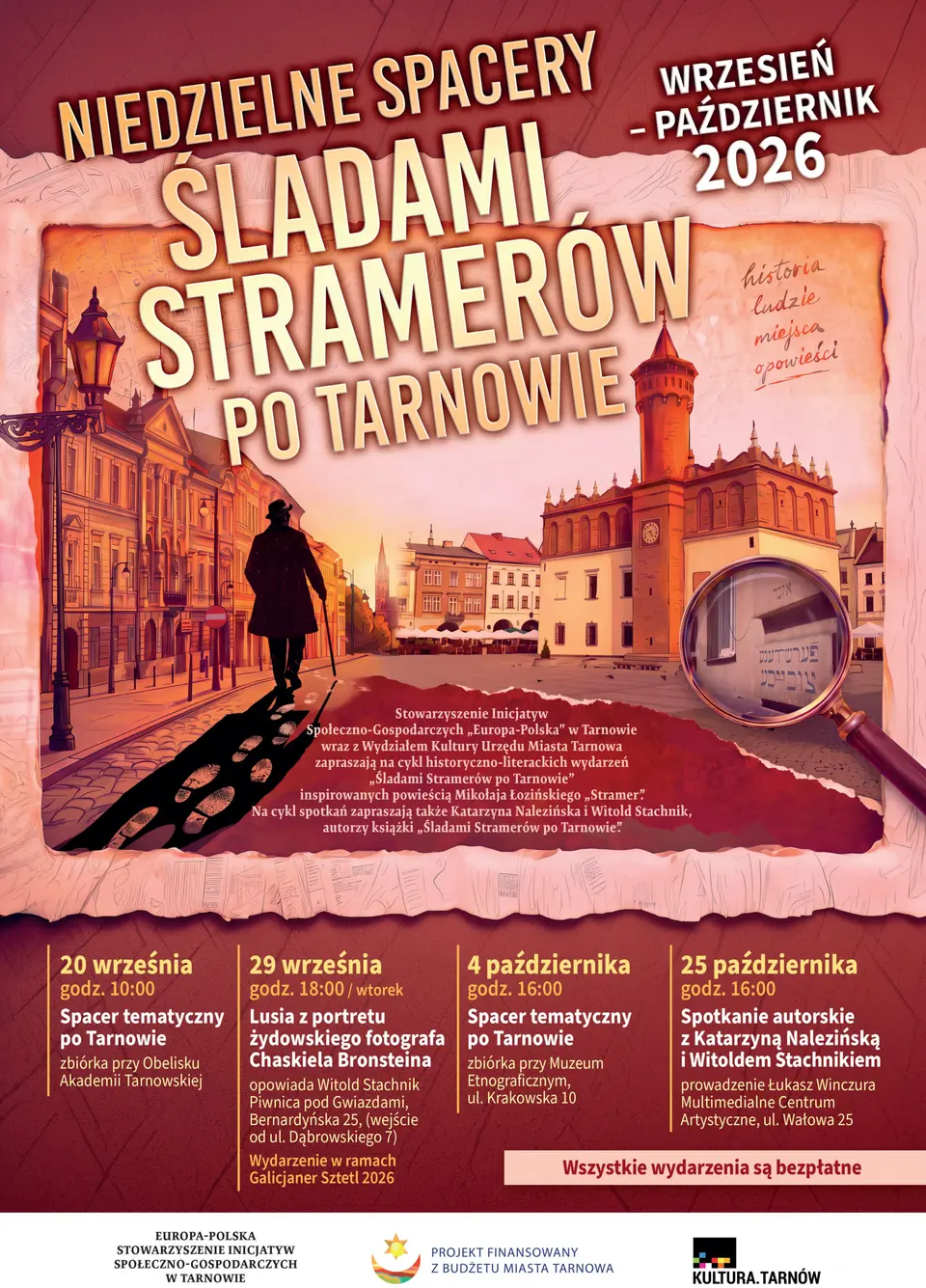 Niedzielne spacery „Śladami Stramerów po Tarnowie”