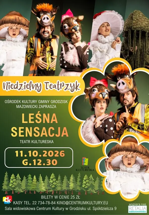 Niedzielny teatrzyk - "Leśna sensacja"