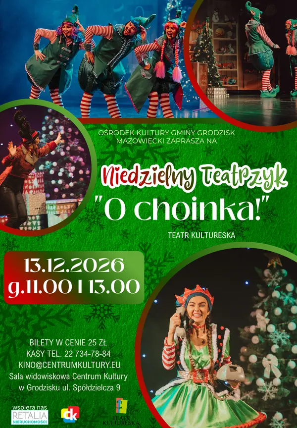 Niedzielny teatrzyk - "O choinka!"