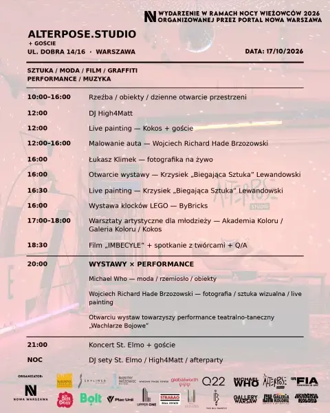 NOC WIEŻOWCÓW 2026 × ALTERPOSE.STUDIO