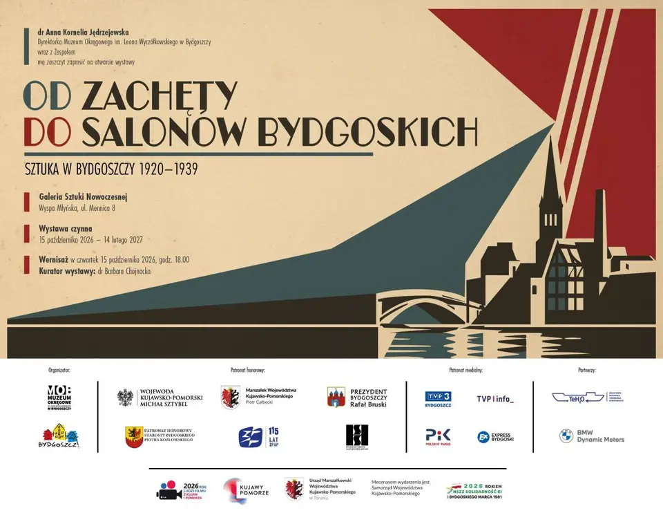 OD ZACHĘTY DO SALONÓW BYDGOSKICH Sztuka w Bydgoszczy 1920–1939 - wernisaż wystawy