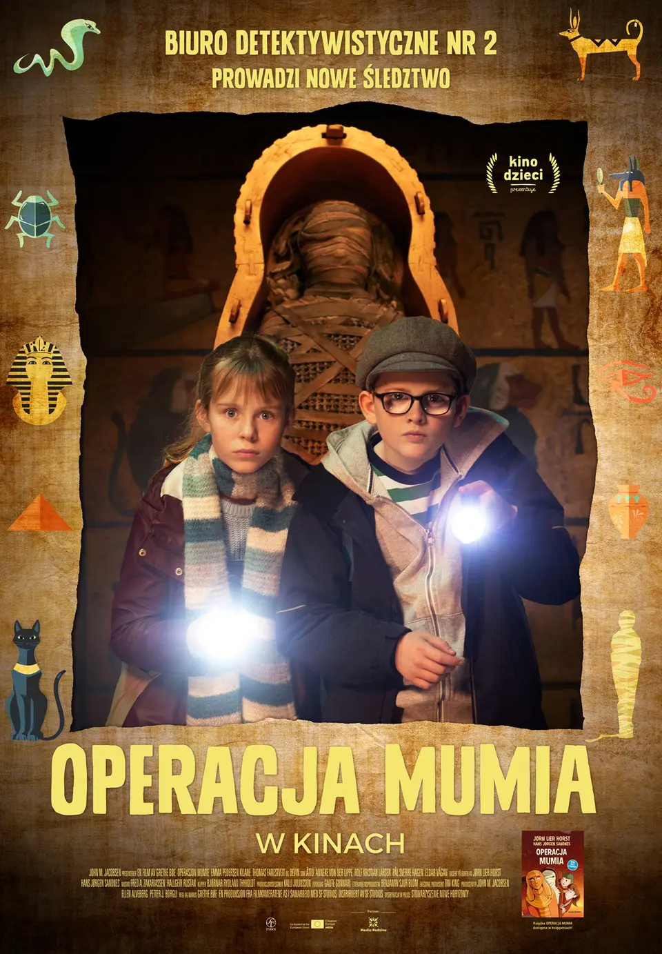 OPERACJA MUMIA Edukacja Młode Horyzonty, cykl "Filmowe sekrety", Warszawa