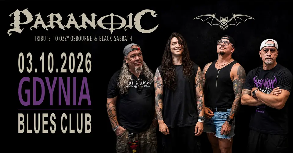 PARANOIC – Tribute to Ozzy Osbourne & Black Sabbath