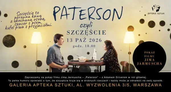 PATERSON reż. Jim Jarmusch. Październik z Gutek Film