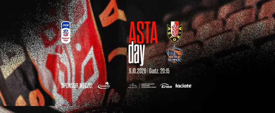 PGE Basket Liga: Enea Łaciate Astoria Bydgoszcz - Euvic GTK Gliwice