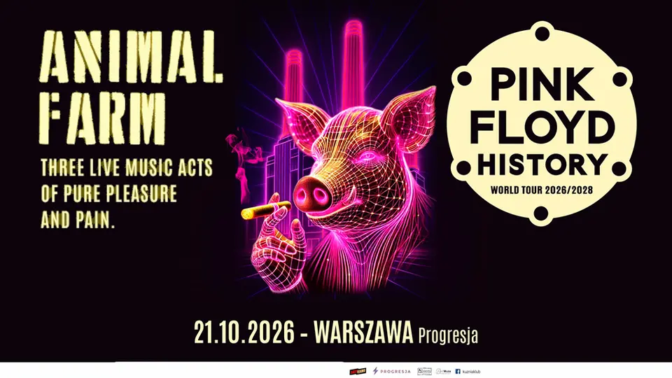 Pink Floyd History Animal Farm World Tour 2026