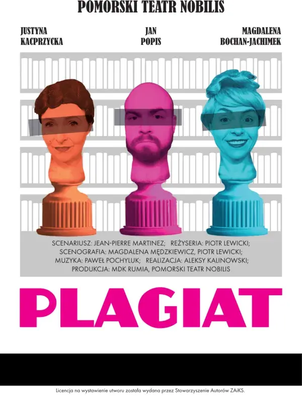 "Plagiat"  - Pomorski Teatr Nobilis | spektakl SKT