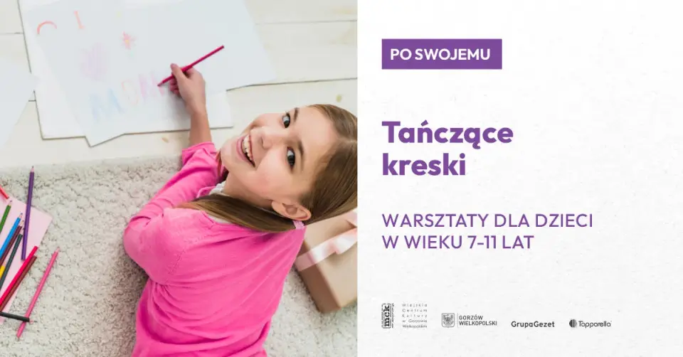 Po swojemu – „Tańczące kreski” – spotkanie twórcze dla dzieci