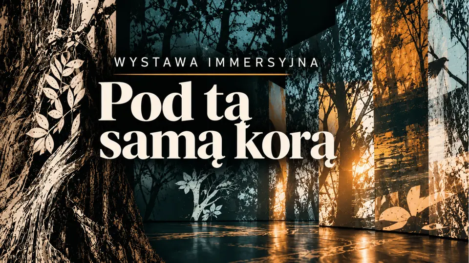 Pod tą samą korą – opowieści zapisane w drzewach [wystawa immersyjna]