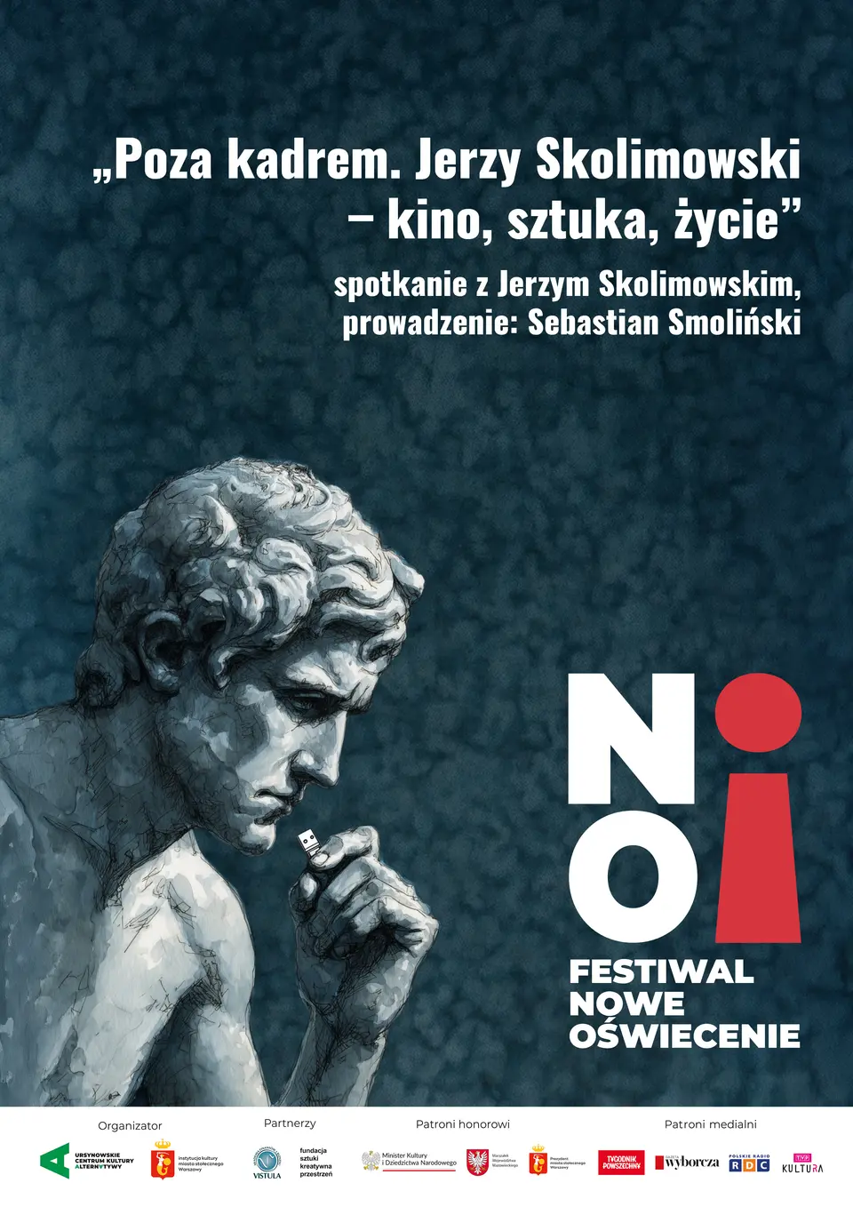 „Poza kadrem. Jerzy Skolimowski – kino, sztuka, życie” | prowadzenie: Sebastian Smoliński | FNO 2026