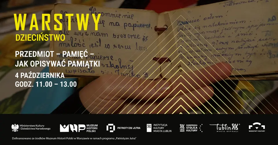 Przedmiot – pamięć – jak opisywać pamiątki | warsztaty z Aleksandrą Karmelitą