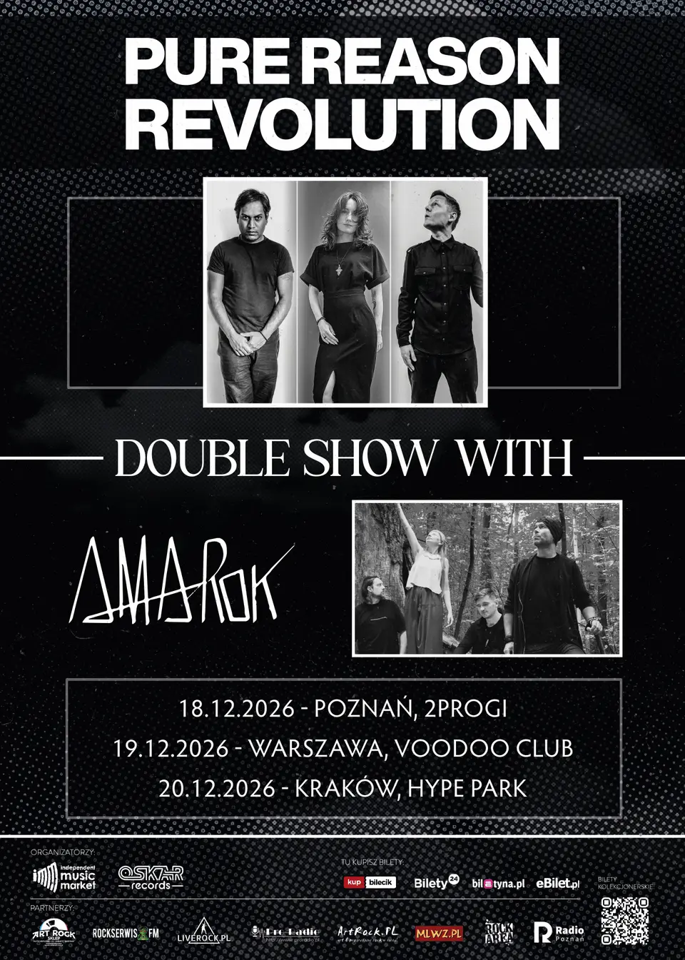 Pure Reason Revolution - Double Show with Amarok - 19.12.2026 – Warszawa, VooDoo Club