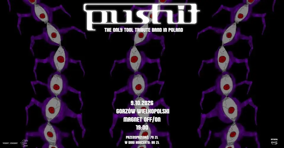 PUSHIT – TOOL tribute band w Gorzowie