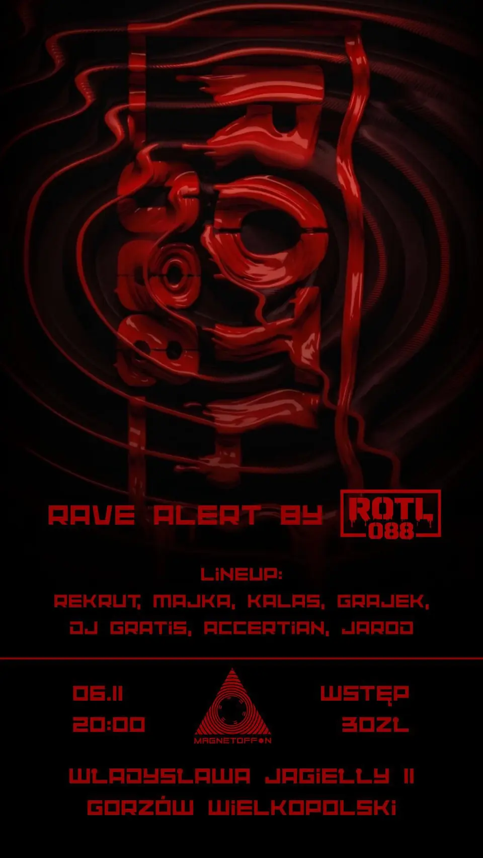 🚨 RAVE ALERT by ROTL | MAGNETOFFON GORZÓW | 06.11