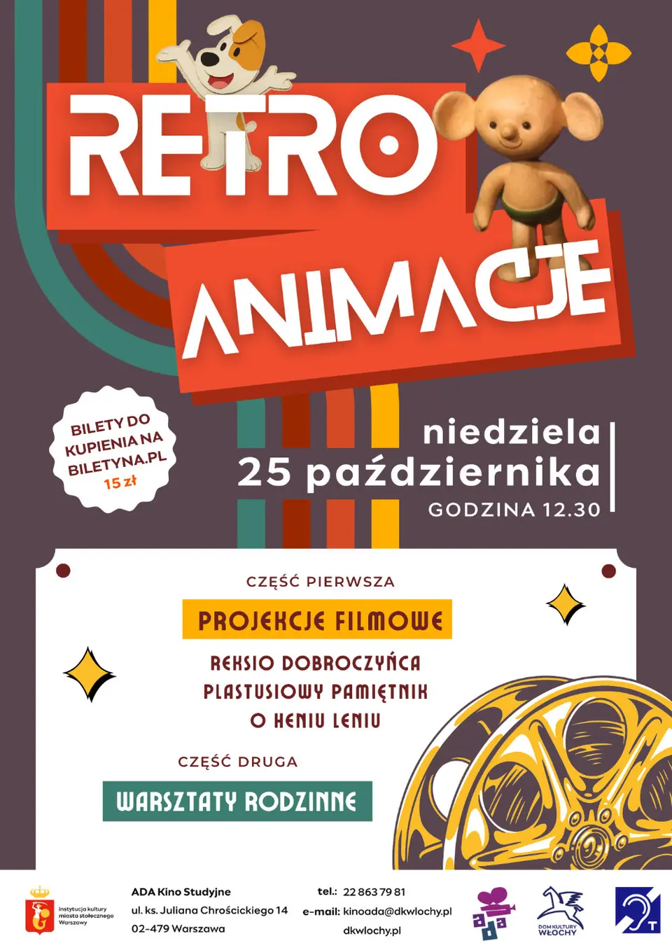 Retro Animacje w Kinie Ada