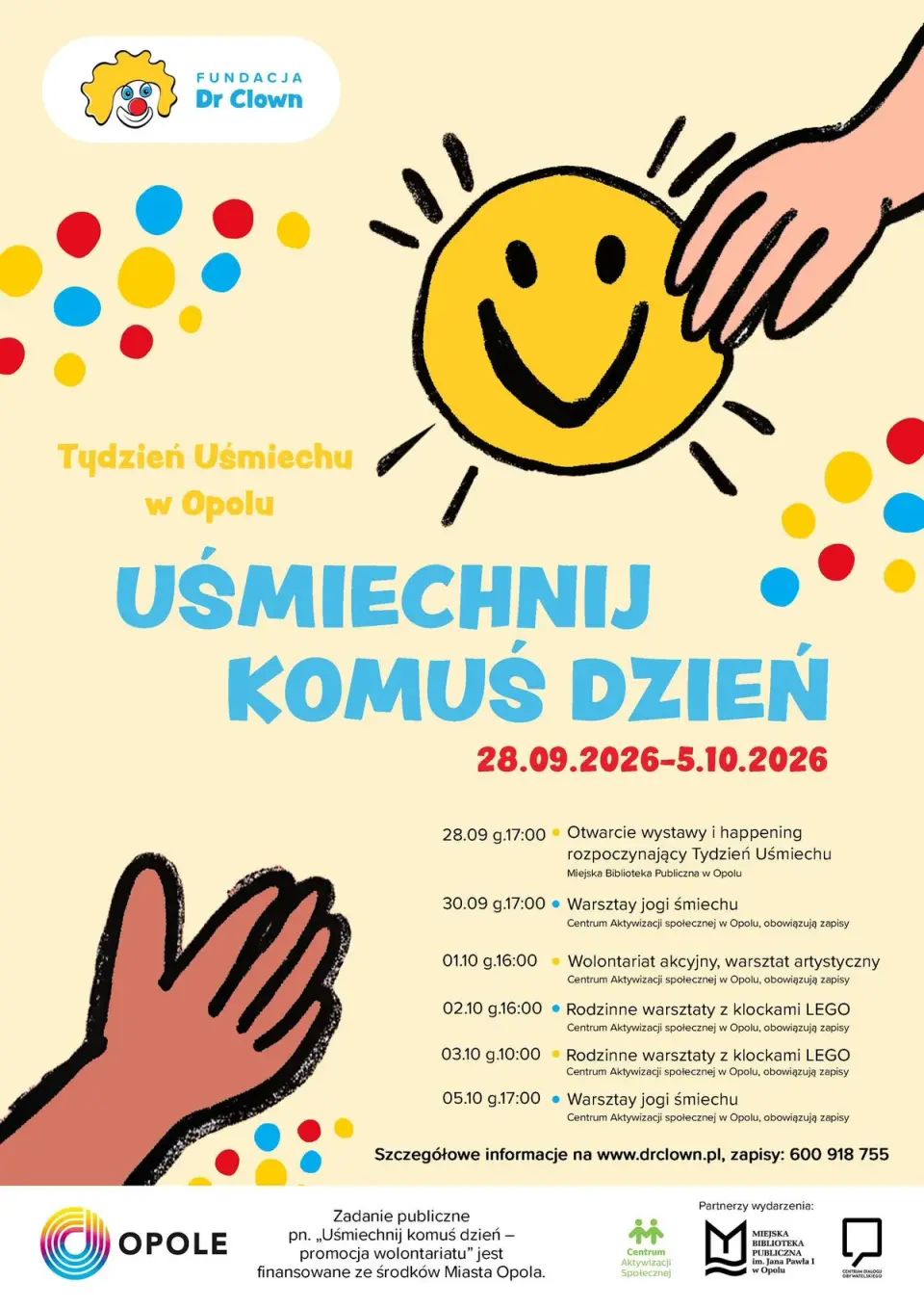 Rodzinne warsztaty „Uśmiechnij komuś dzień!” w Centrum Aktywizacji Społecznej