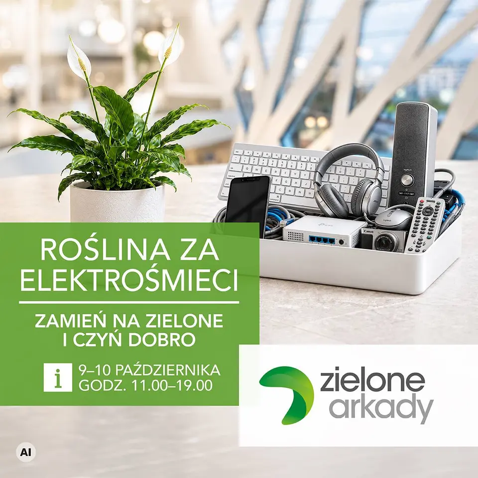 Roślina za elektroodpady i wsparcie dla bydgoskiego schroniska