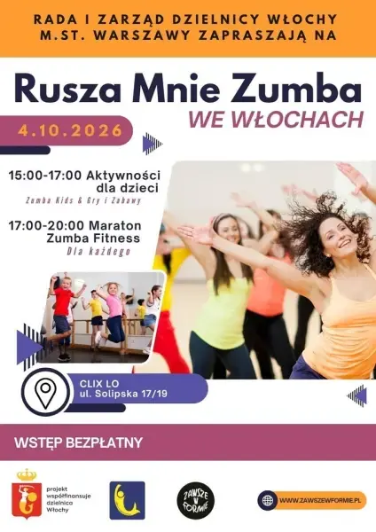 Rusza Mnie Zumba we Włochach