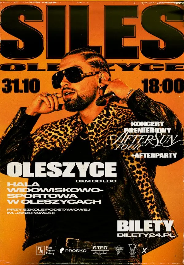 SILES: AFTERSUN TOUR KONCERT PREMIEROWY OLESZYCE + AFTERPARTY