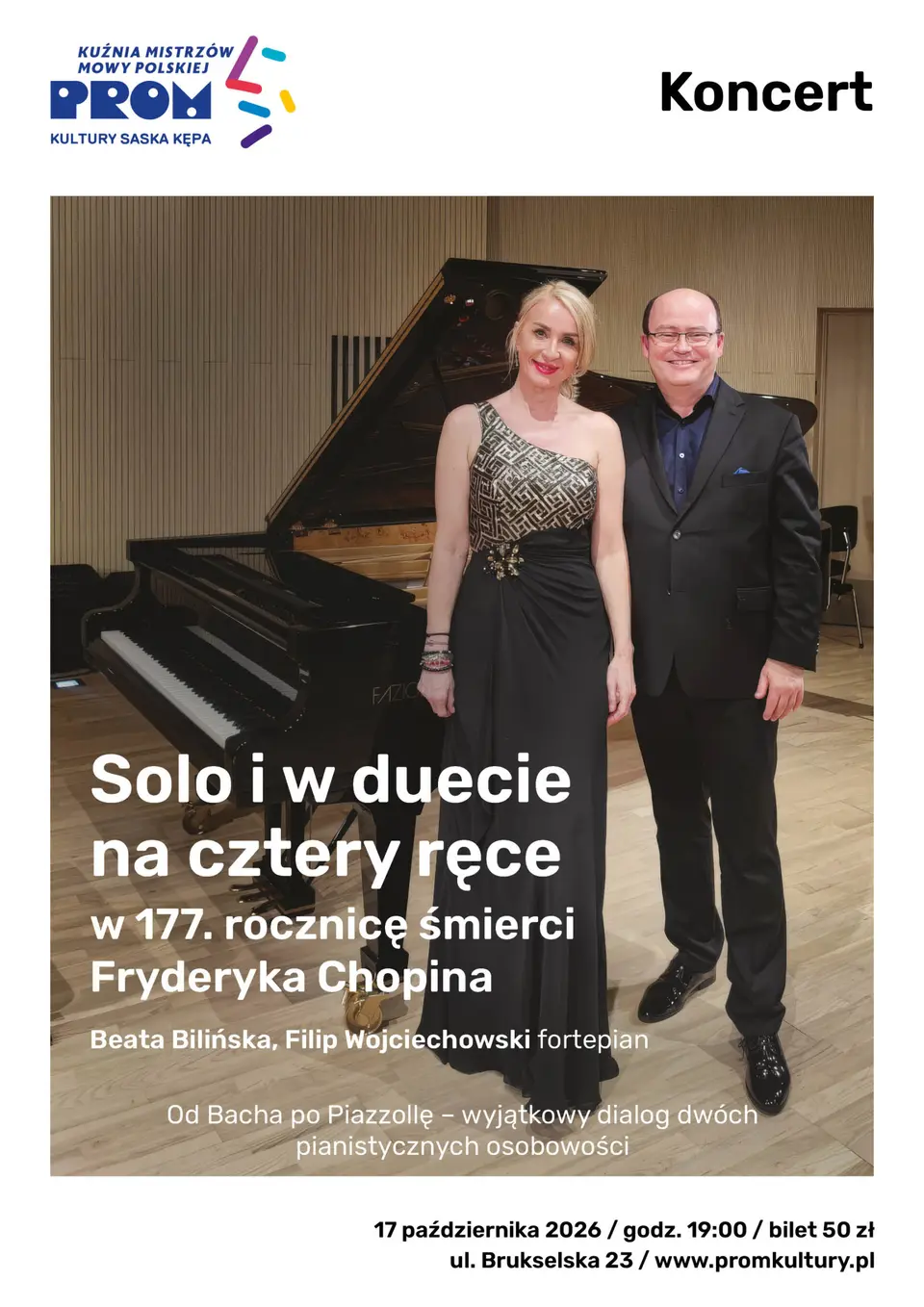 Solo i w duecie na cztery ręce w 177. rocznicę śmierci Fryderyka Chopina