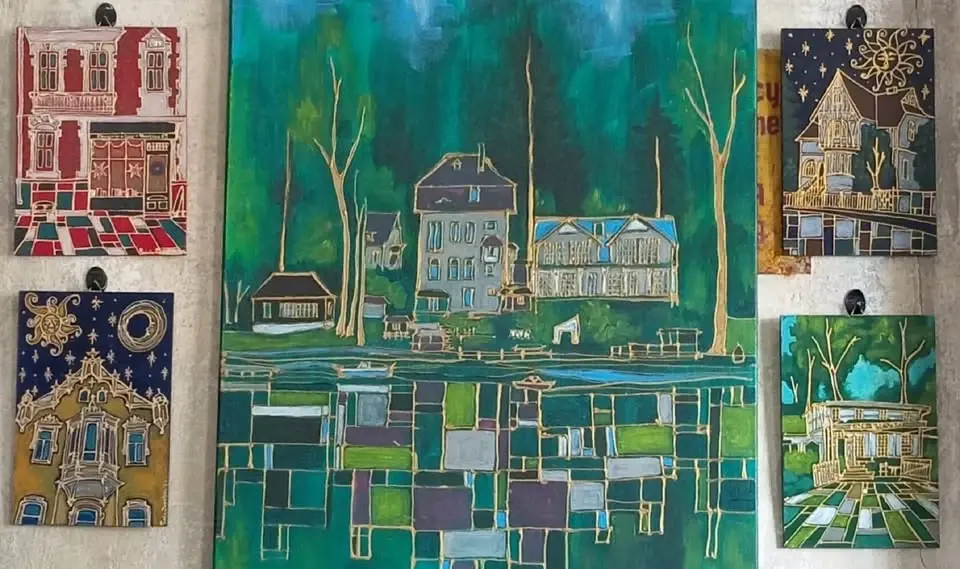 Sonia Zapolska – „Przestrzenie magiczne” – malarstwo