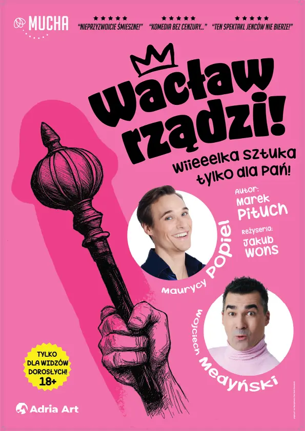 Spektakl: Wacław rządzi! Wielka sztuka tylko dla Pań