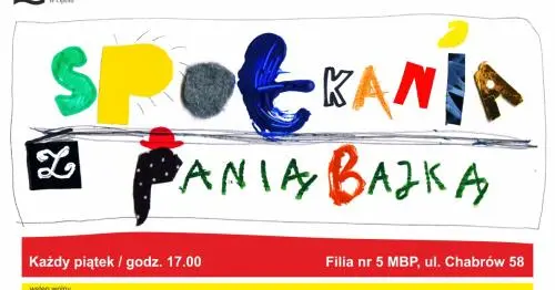 Spotkania z Panią Bajką – warsztaty dla dzieci w Filii nr 5 MBP