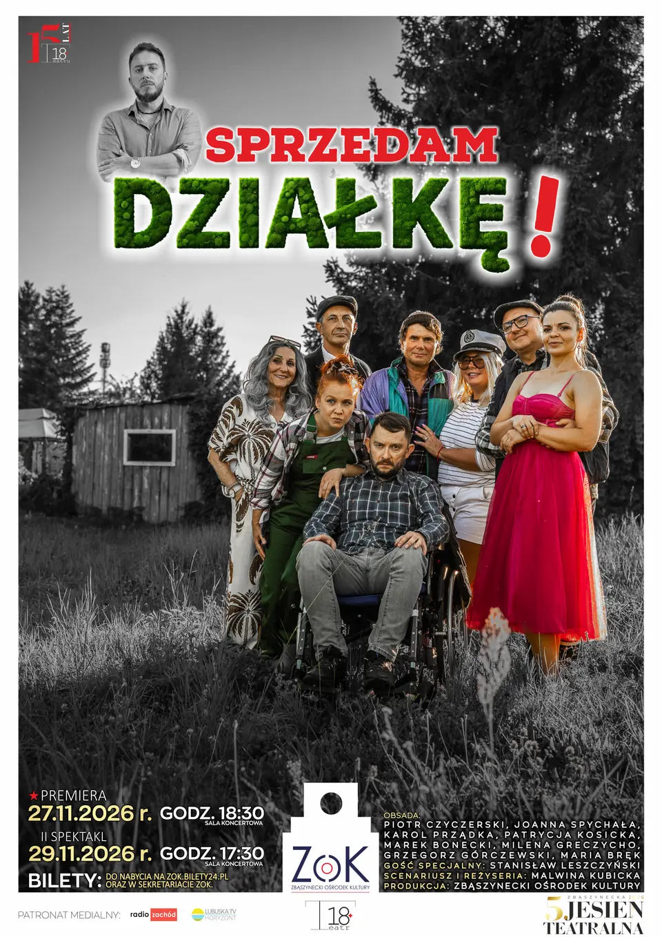 SPRZEDAM DZIAŁKĘ! Spektakl komediowy TEATR 18+