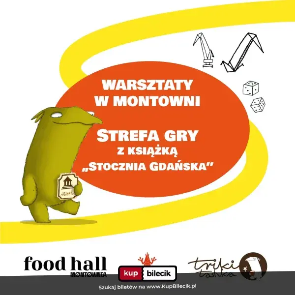 Strefa gry z książką Stocznia Gdańska