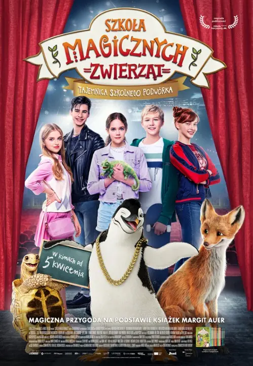 SZKOŁA MAGICZNYCH ZWIERZĄT. TAJEMNICA SZKOLNEGO PODWÓRKA Edukacja Młode Horyzonty, cykl "Filmowe sekrety"