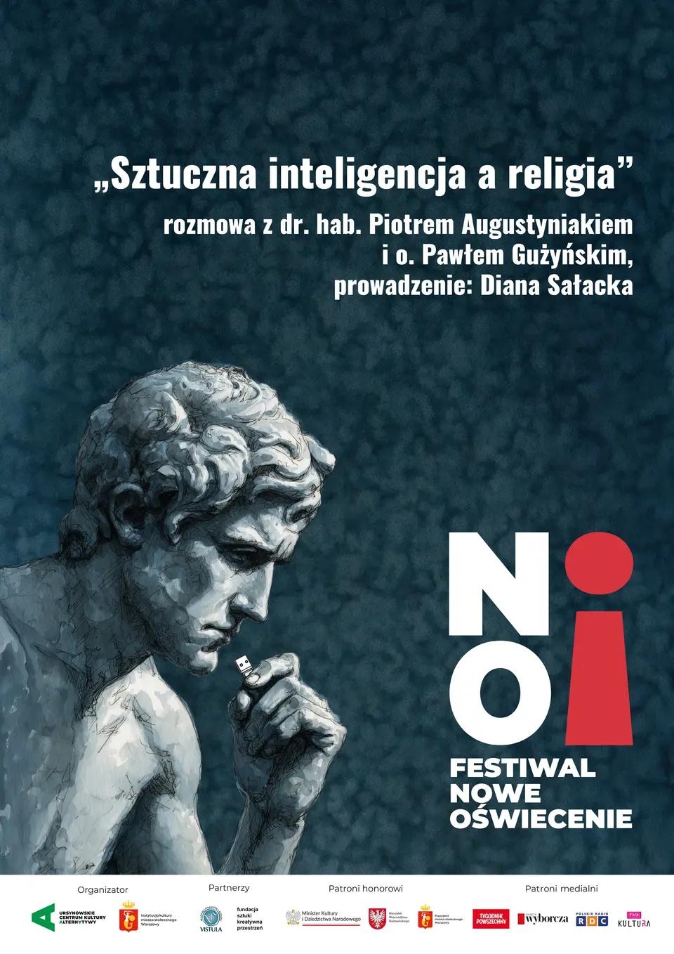 „Sztuczna inteligencja a religia” | rozmowa z dr. hab. Piotrem Augustyniakiem i o. Pawłem Gużyńskim | prowadzenie: Diana Sałacka