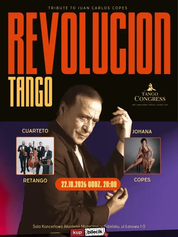 Tango revolucion / tribute to Juan Carlos Copes - Kongres Tanga 2026