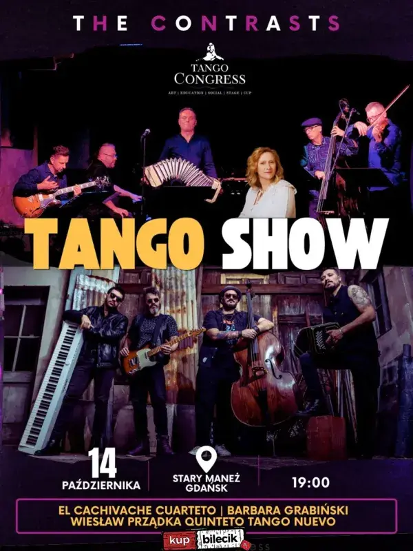 Tango show "the contrasts" - Kongres Tanga 2026