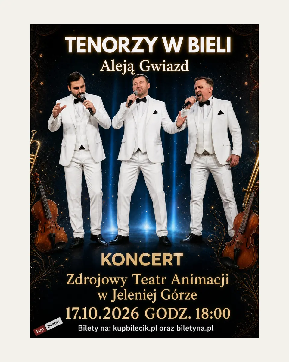 "Tenorzy w Bieli - Aleją Gwiazd"