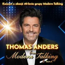 Thomas Anders from Modern Talking & Band. Specjalny koncert z okazji 40-lecia gr