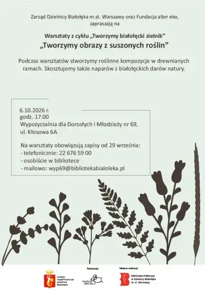 Tworzymy obrazy z suszonych roślin