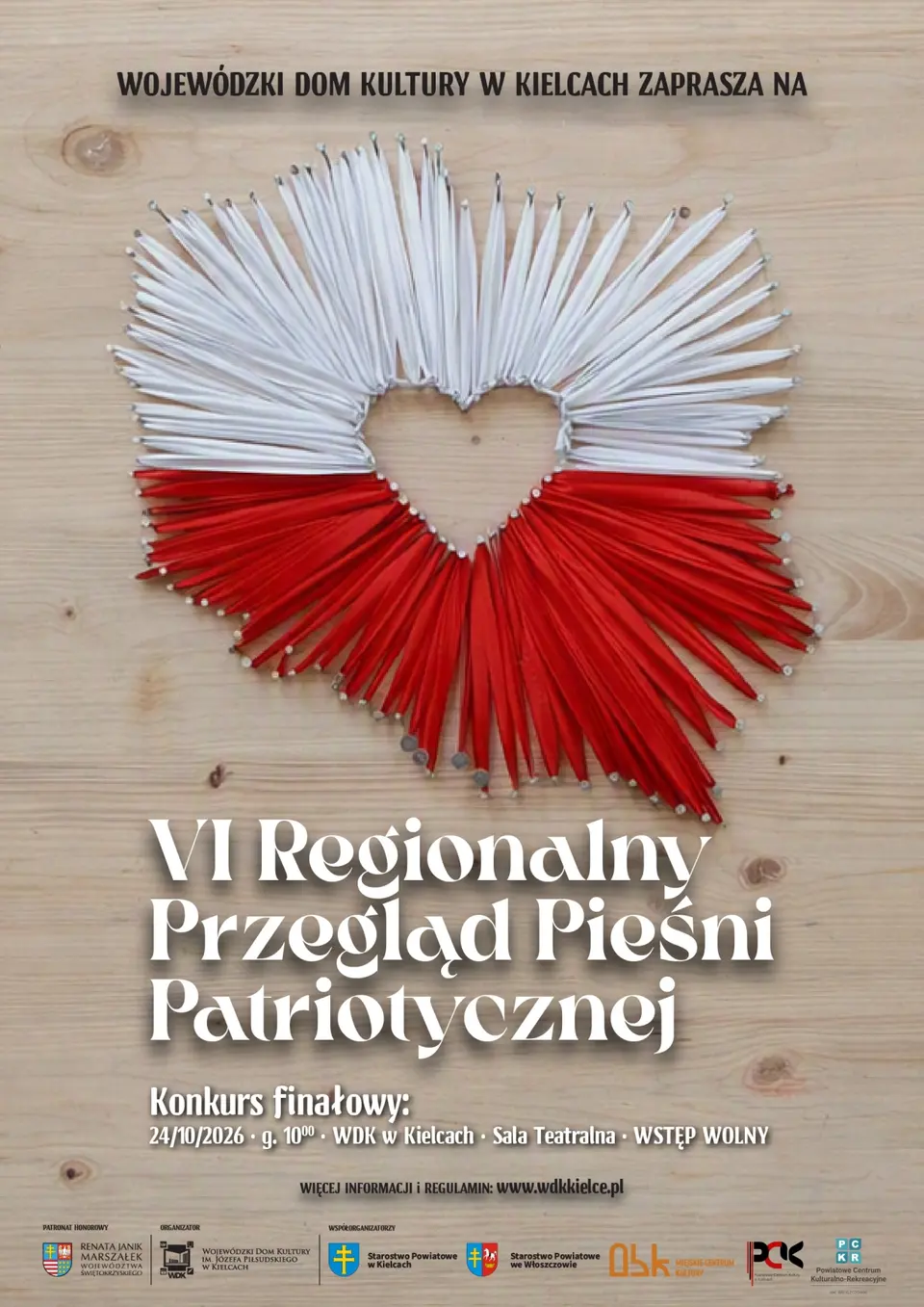 VI Regionalny Przegląd Pieśni Patriotycznej w Kielcach – eliminacje rejonowe w Kielcach