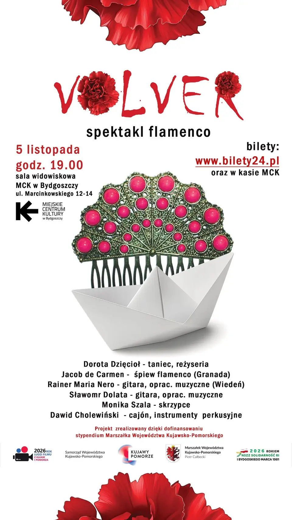 VOLVER – POWRACAĆ – autorski spektakl flamenco