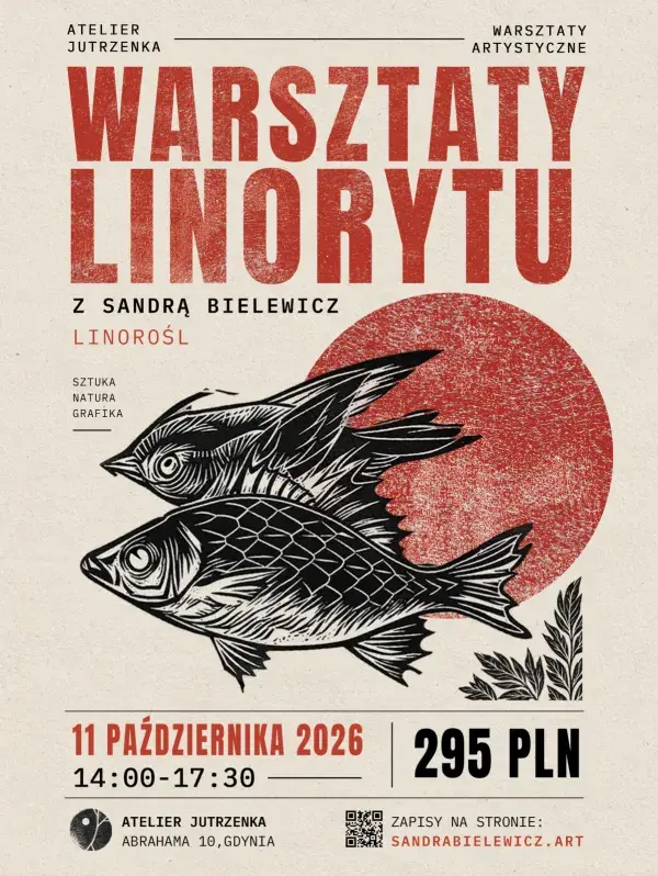 Warsztaty linorytu - linorośl