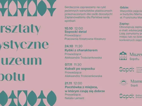 Warsztaty plastyczne dla dorosłych - Sopocki detal