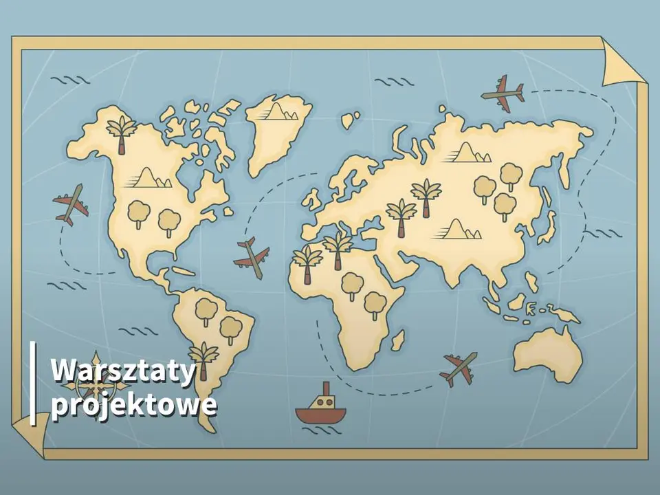 Warsztaty projektowe „Mapy w ilustracji”