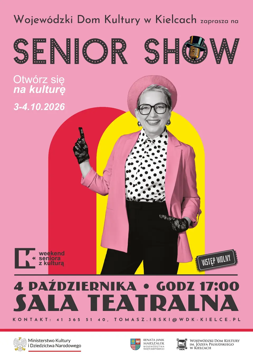 “Weekend seniora z kulturą”: koncert z cyklu “Senior Show”