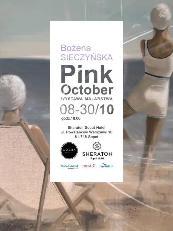 Wernisaż "Pink October" | Bożena Sieczyńska