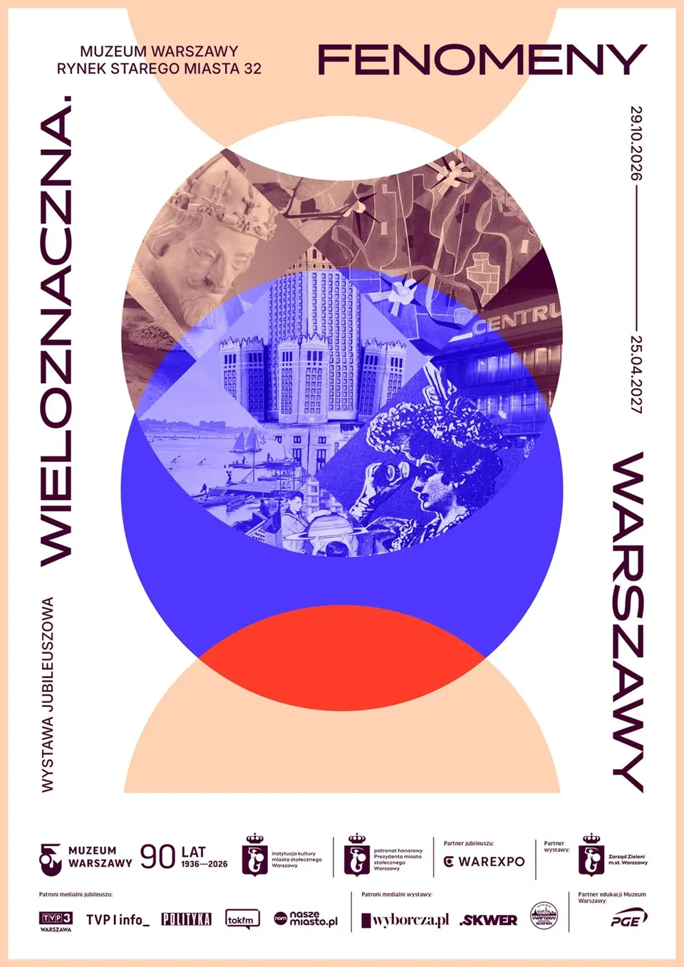 Wieloznaczna. Fenomeny Warszawy – jubileuszowa wystawa w Muzeum Warszawy