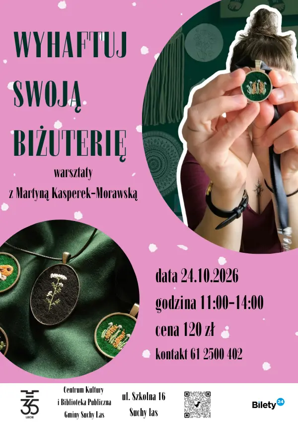 Wyhaftuj sobie biżuterię