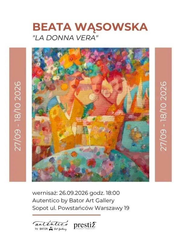 Wystawa malarstwa Beaty Wąsowskiej la donna vera