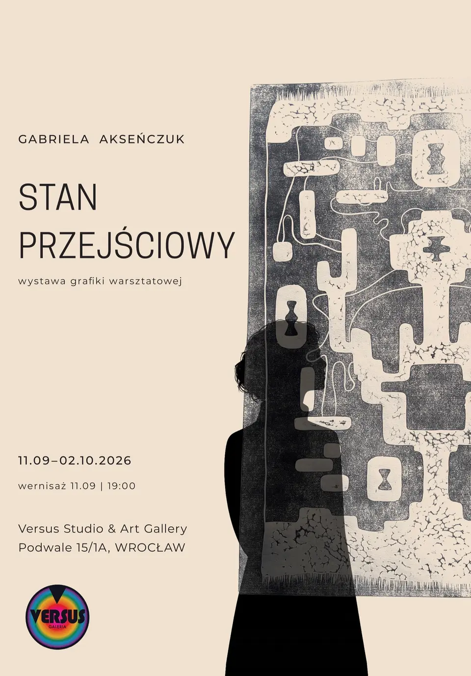 Wystawa prac Gabrieli Akseńczuk w Versus Studio & Art Gallery